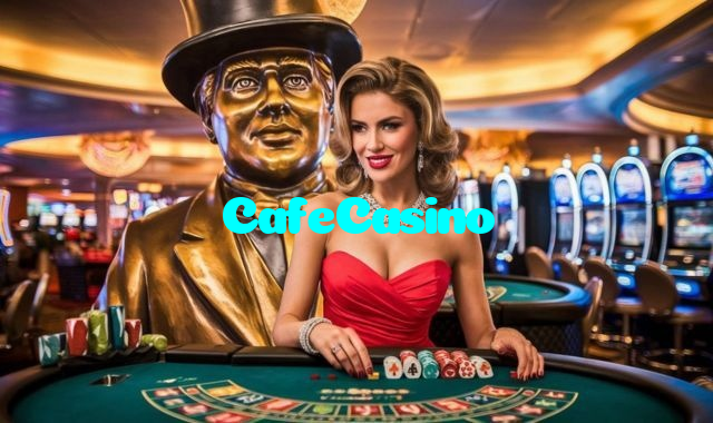 CafeCasino casino presented on mobile device in Pakistan with slots and live games